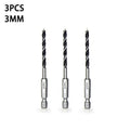 3/5pcs 3 4 5 6 7 8 10mm Quick Change Metal Tools 1/4" Hex Shank Wood