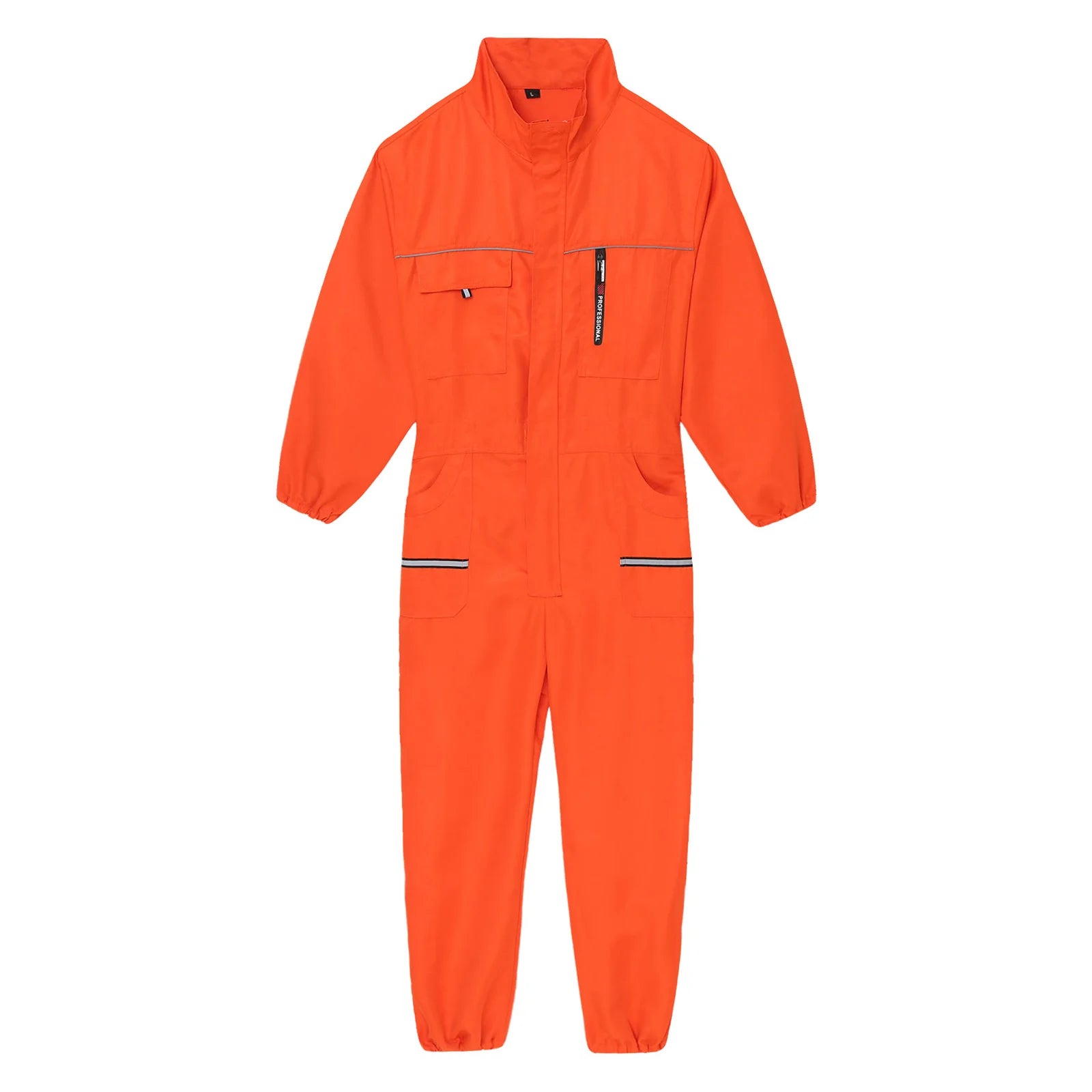 Men Women Resistant Work Coveralls Long Sleeve Multi-pockets Jumpsuit