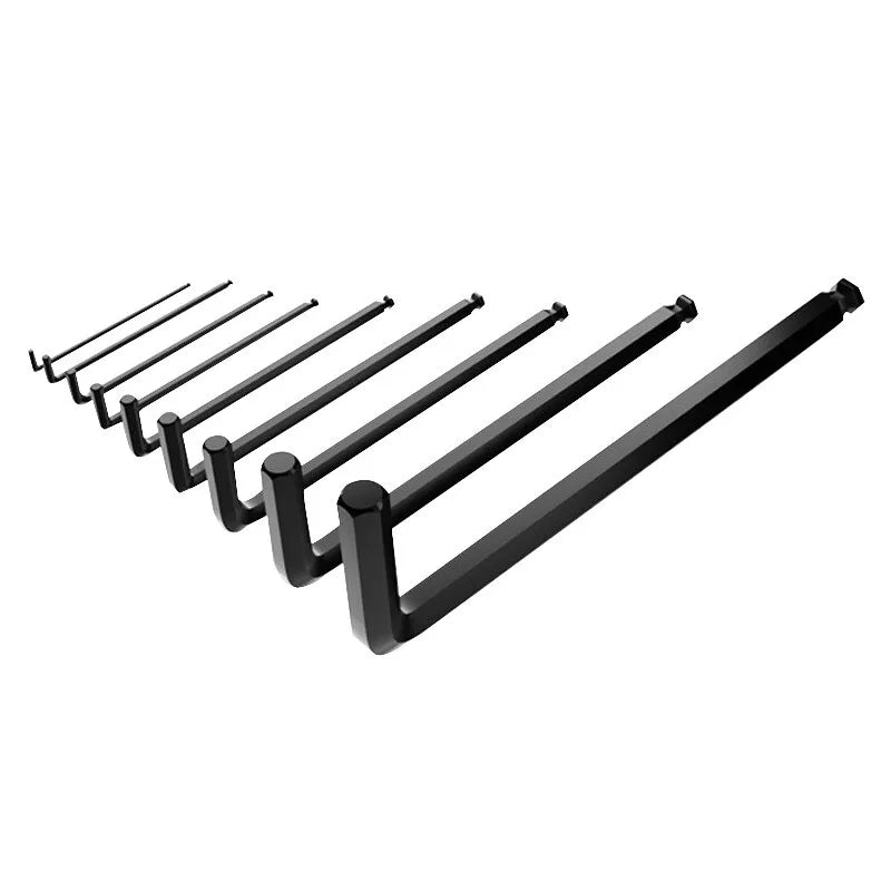 Makita B-65894 Hex Key Wrench Set 9-Piece Multiple Sizes Exagonal