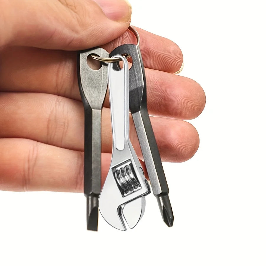 3-piece mini portable screwdriver set, multifunctional mini wrench