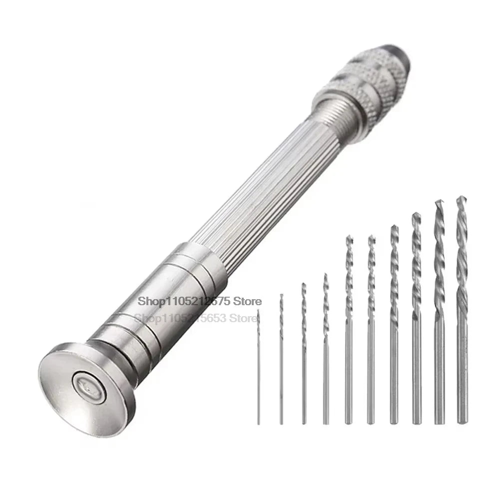 Mini Hand Drill Woodworking Tools Drilling Rotary Tool Manual Twist