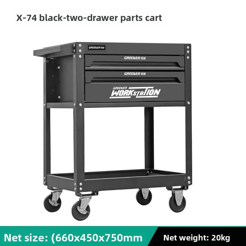 Heavy-Duty Multi-Function Auto Repair Tool Cart & Cabinet