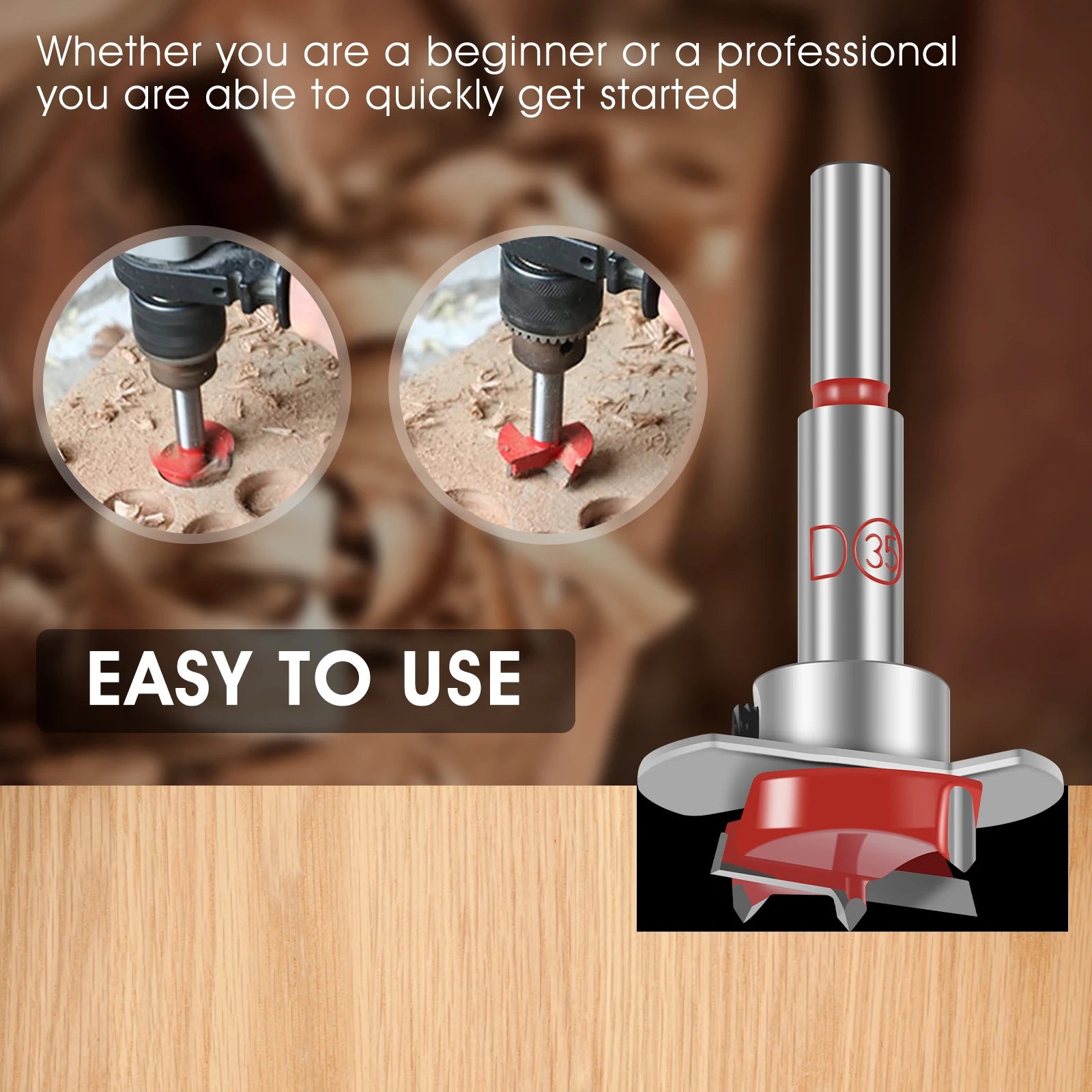 35mm Hinge Drilling Jig Set Concealed Guide Hinge Hole Drilling