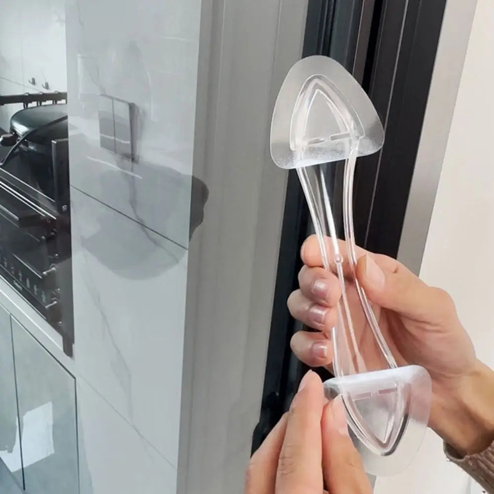 Self-adhesive Suction Cup Door Handle Non-slip Safe Grip No-punching