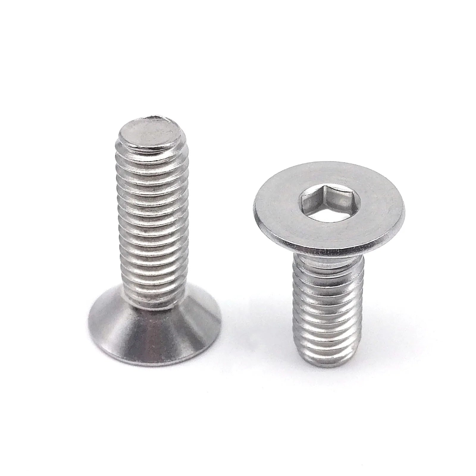 M1.6 M2 M2.5 M3 M4 M5 M6 M8 304 A2 Stainless Steel DIN7991 Hexagon