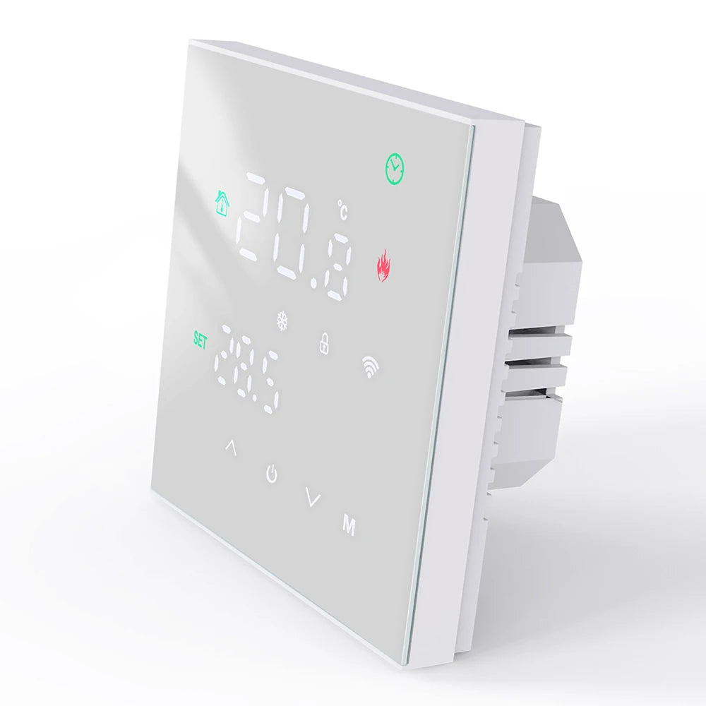 Tuya WiFi Smart Thermostat – LCD Touch Screen for Floor & Gas Heating