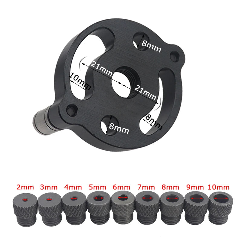 2-10mm Vertical Doweling Jig Self-centering Drill Guide Locator