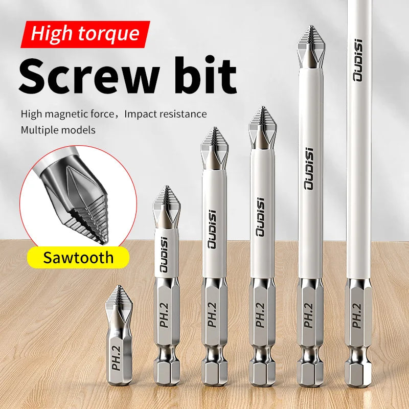 Bits Non-Slip Batch Head Cross Bit Cross Screwdriver Hardness Drill