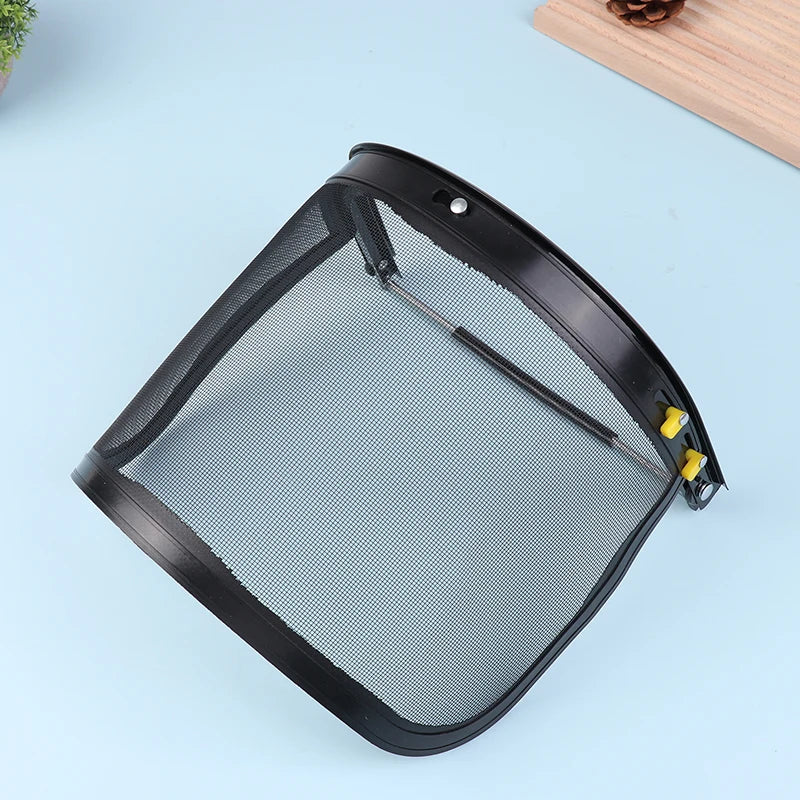 Grass Trimmer & Brushcutter Safety Helmet with Full Face Mesh Guard