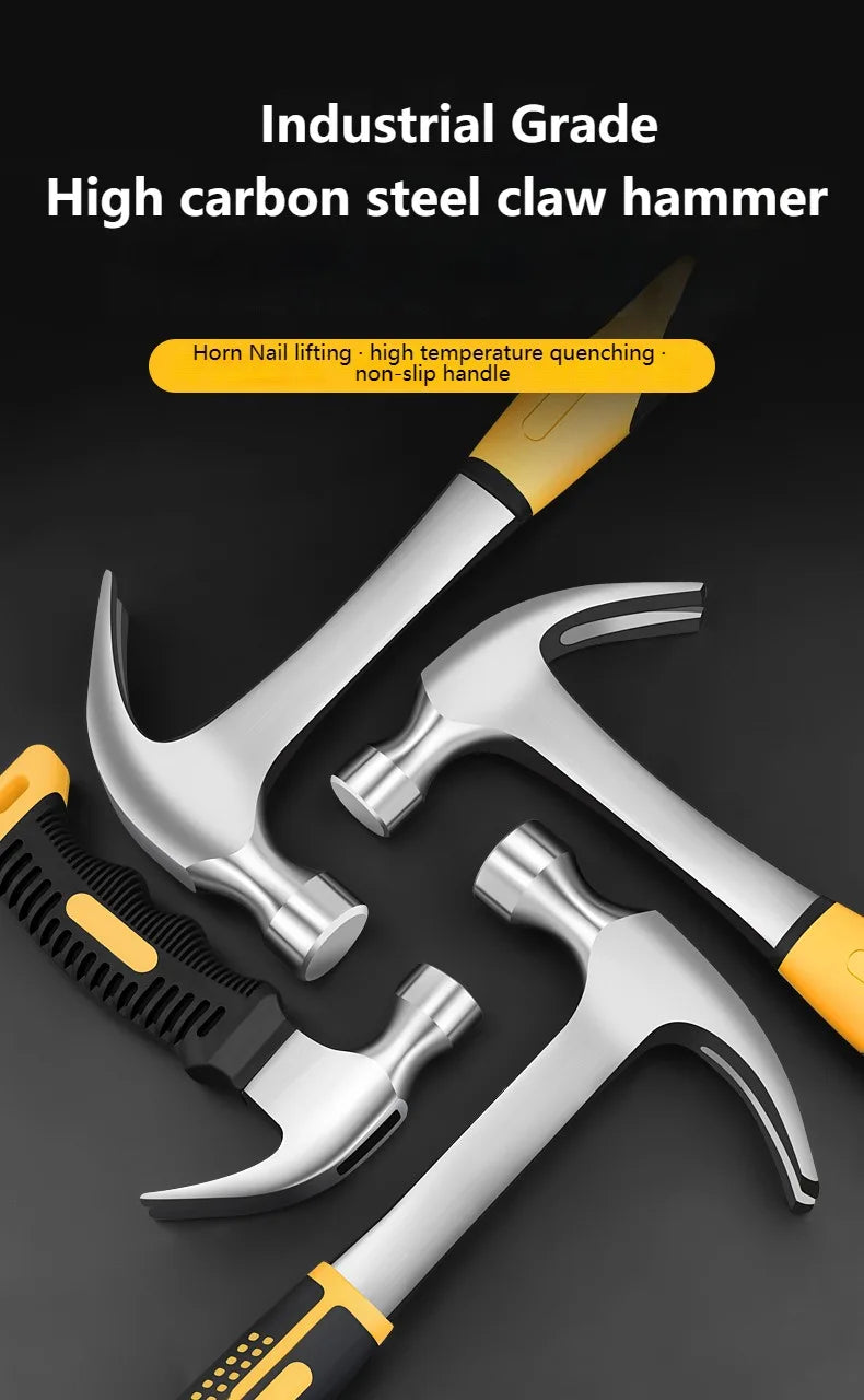 Claw Hammer 2P 3P Heavy Duty Octagonal Hammer Nail Lifting Crushing