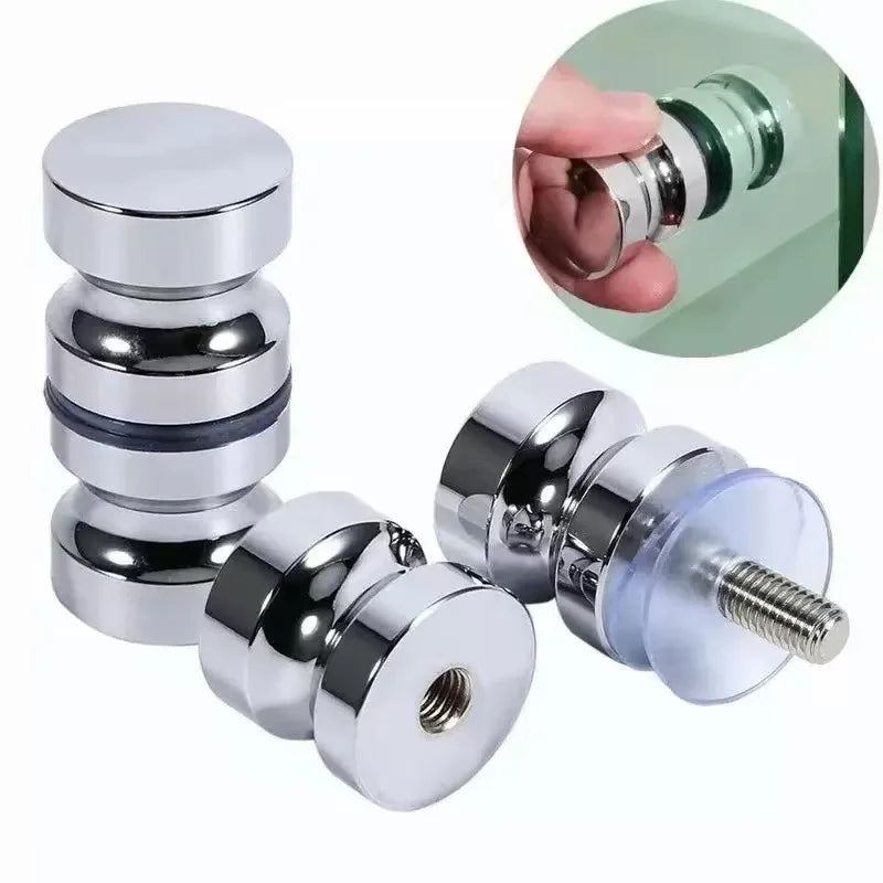 Stylish Shower Glass Door Handle,Sliding Shower Doors Knob,Double