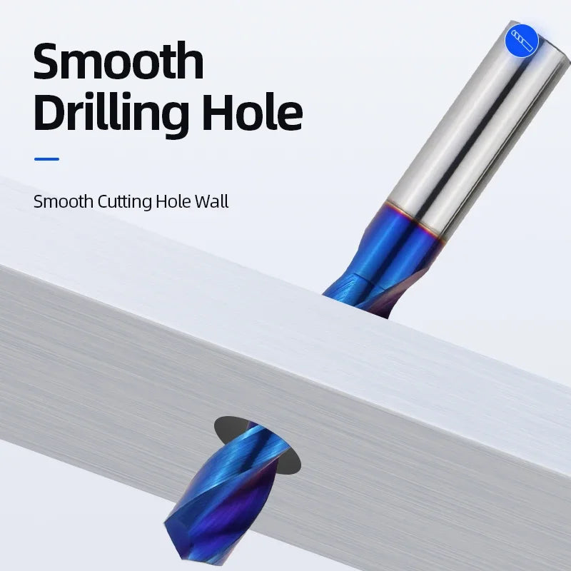Tungsten Carbide Twist Drill Whole Bit Metal Processing High Hardness