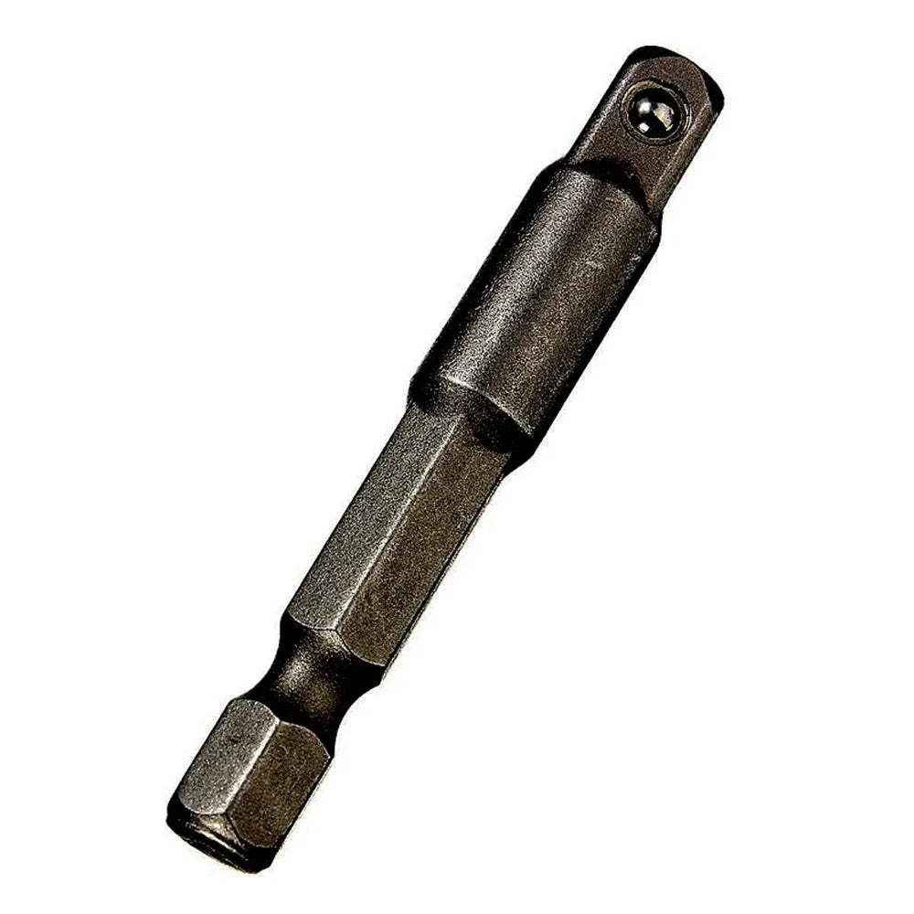 3Pcs Hex Socket Drill Adapter 1/4" 3/8" 1/2" Hex Shank Extension