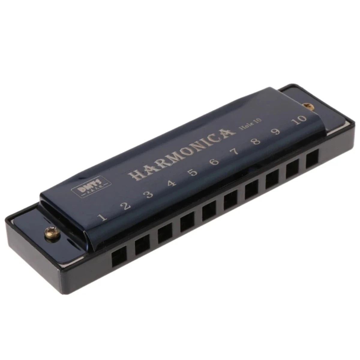 Harmonica Key of C 10 Hole Diatonic Harmonica C with Case for