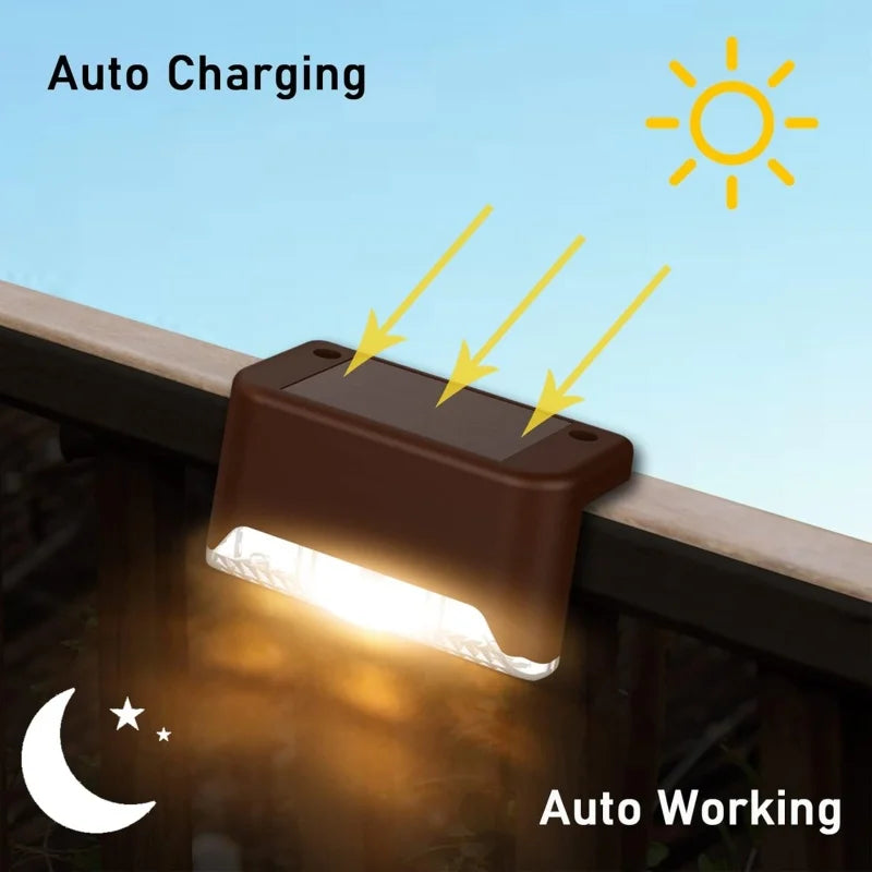 1-24PCS IP65 Waterproof Solar Garden Light Outdoor LED Solar Power