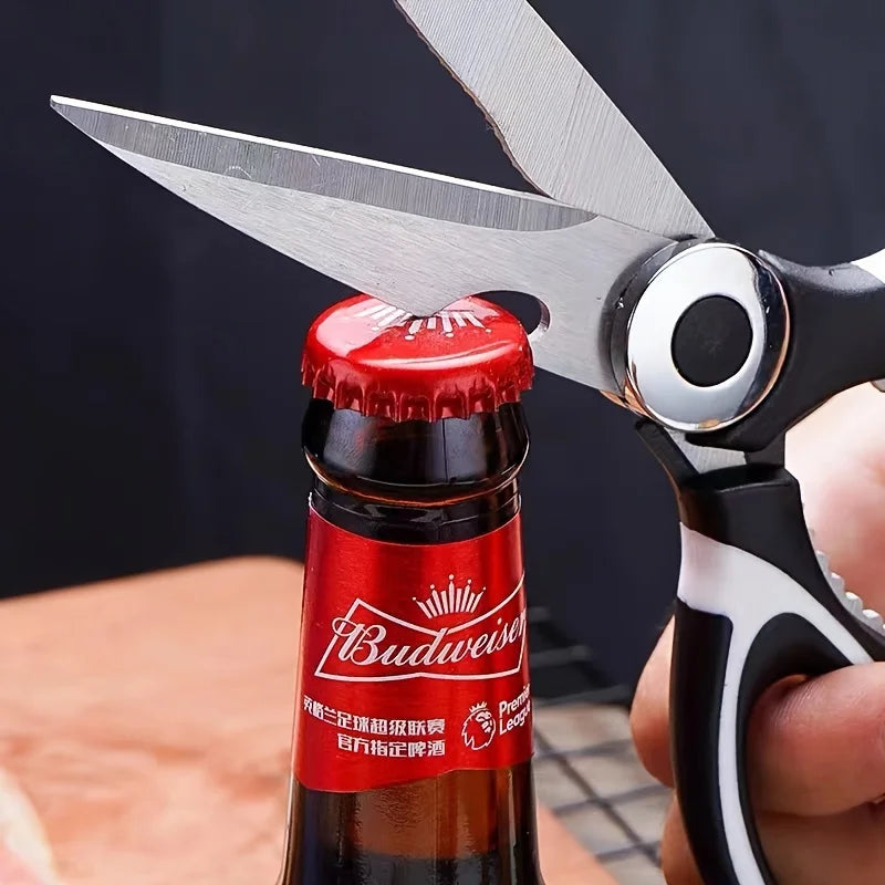 Multifunctional kitchen scissors Household fish cutting meat scissors