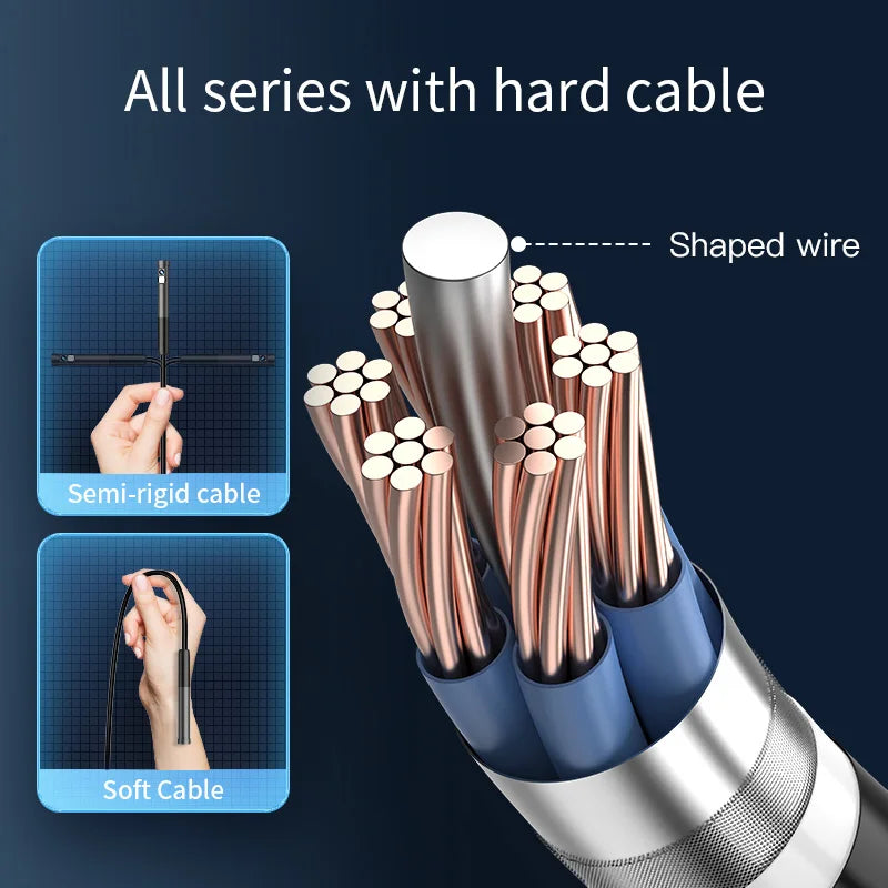 2MP Industrial Endoscope Camera Single/Dual Lens Mini Inspection