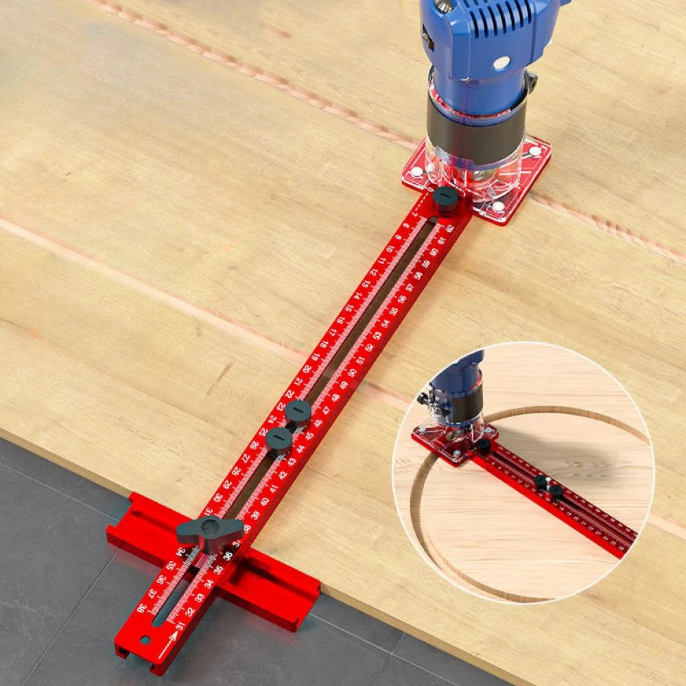3 in 1 Router Milling Groove Bracket Woodworking Cutting and Milling