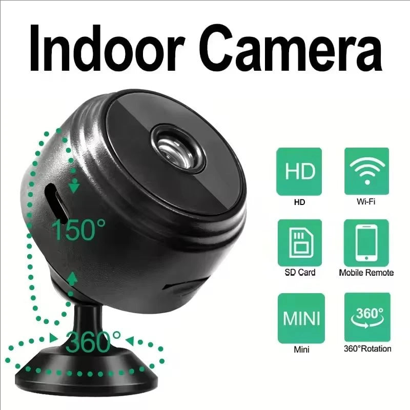 A9 Mini Smart Camera WiFi Remote Wireless Monitoring 1080p Ip Camara