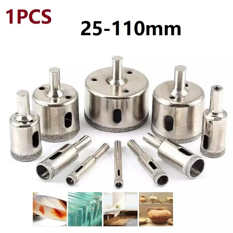 25mm-110mm Tile Marble Glass Ceramic Hole Saw Drilling Bits Hole Cup