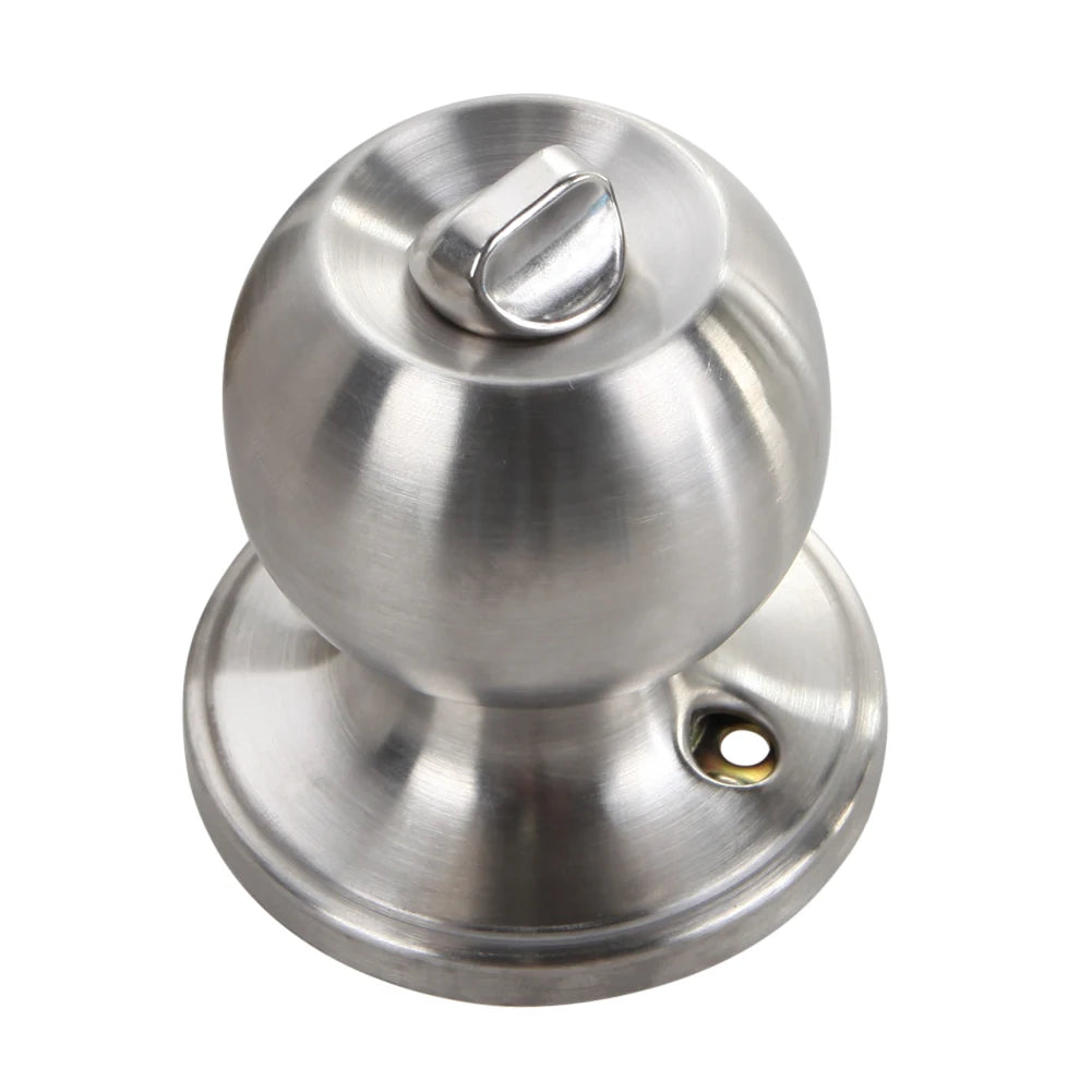 Door Handle Knob Stainless Steel Rotation Round Door Knobs Handle E...