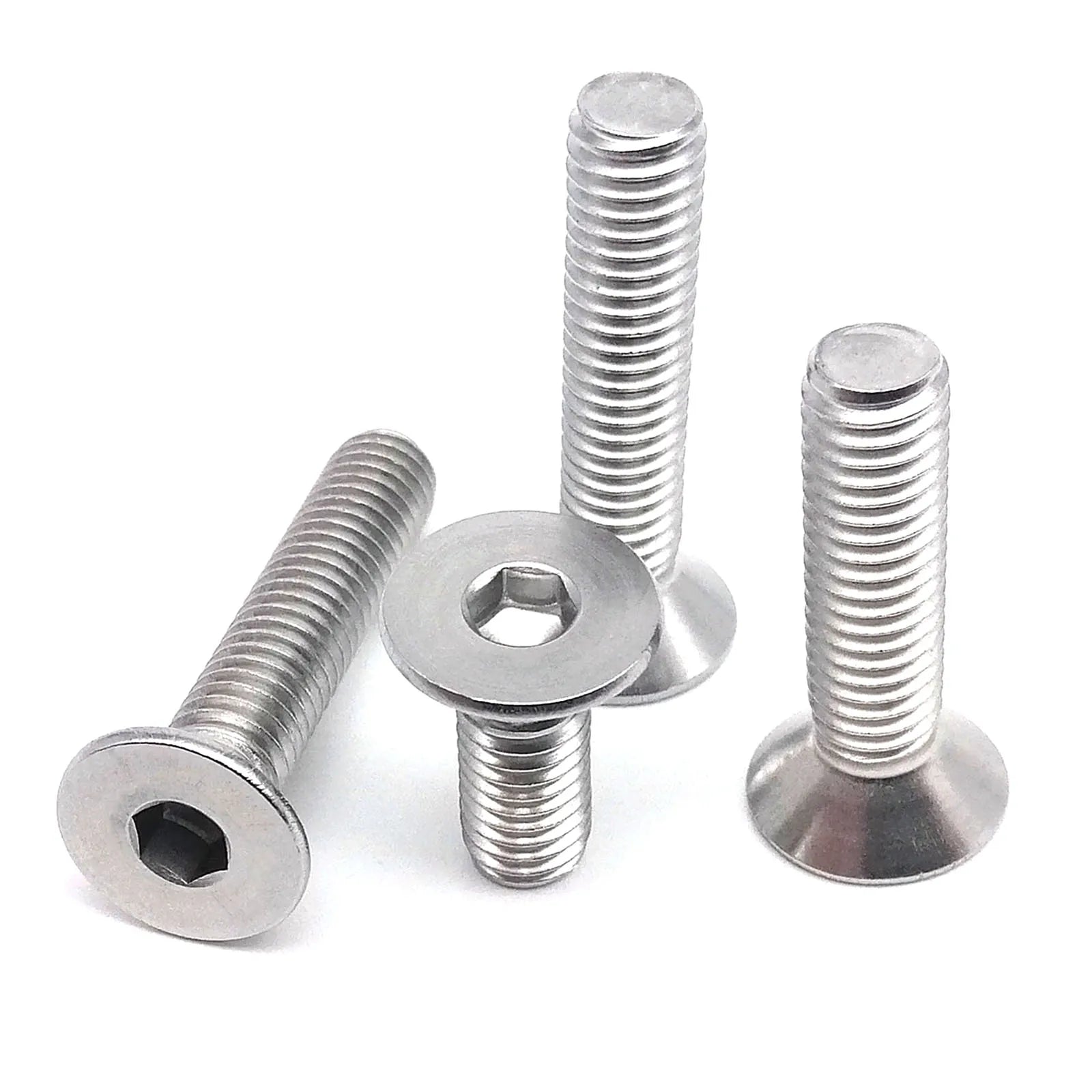 M1.6 M2 M2.5 M3 M4 M5 M6 M8 304 A2 Stainless Steel DIN7991 Hexagon