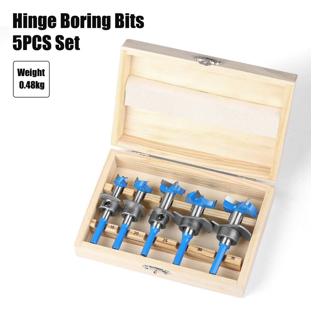 Forstner Hinge Boring Bit — 35mm to 40mm Carbide Tipped | Single &