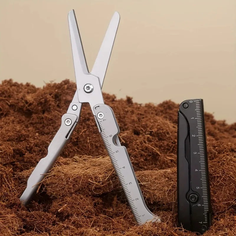 Portable Multifunctional Folding Scissors