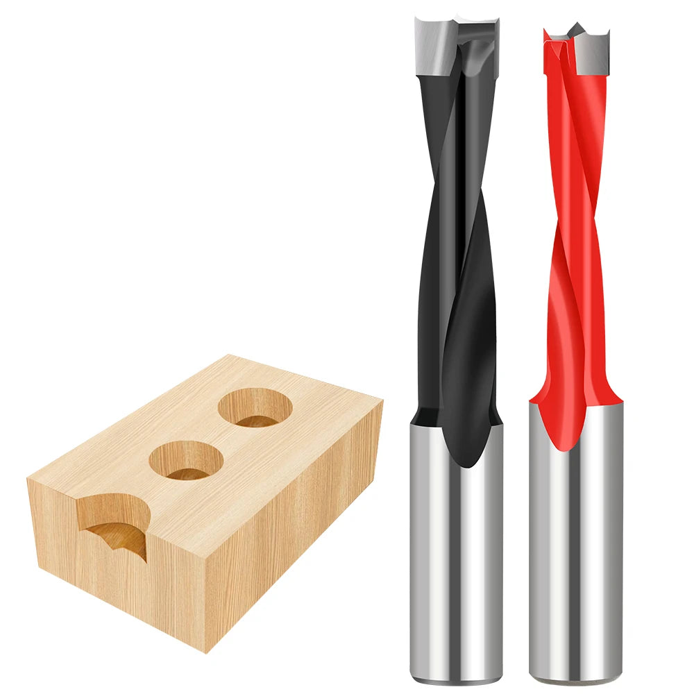 XCAN 1pc 4-10mm Left/Right Rotation Wood Forstner Drill Bits Router