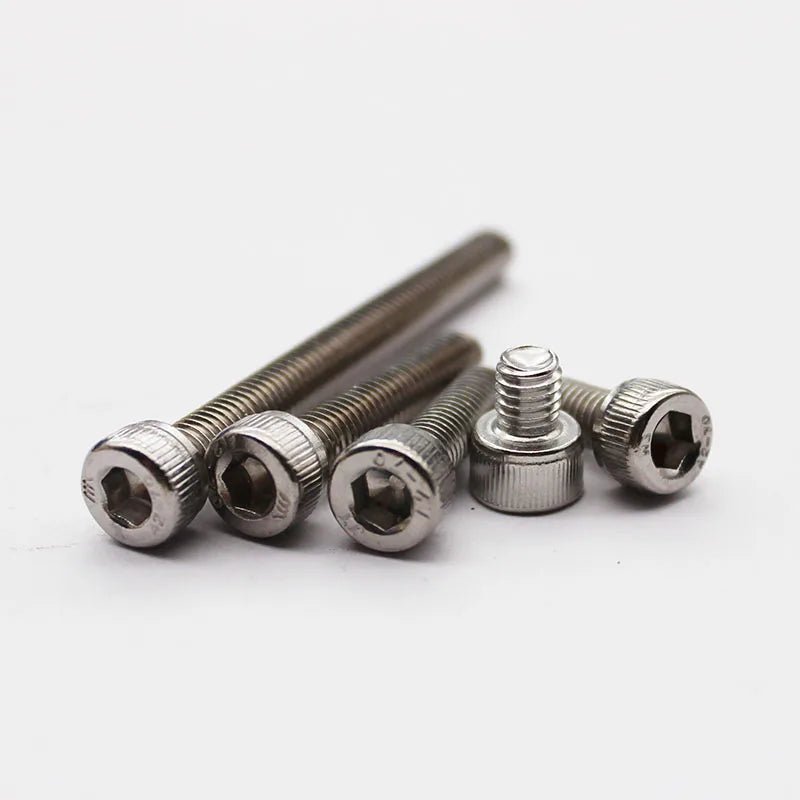 M3 M4 M5 M6 M8 Socket Cap Screws Stainless Steel Hex Allen Key Bolts