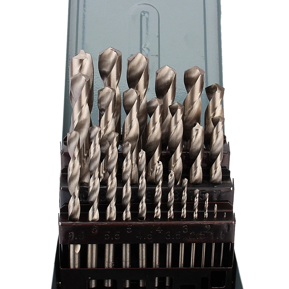 High Quality HSS Metal Drill Set Drilling Bit Tool 1‑13mm New Power