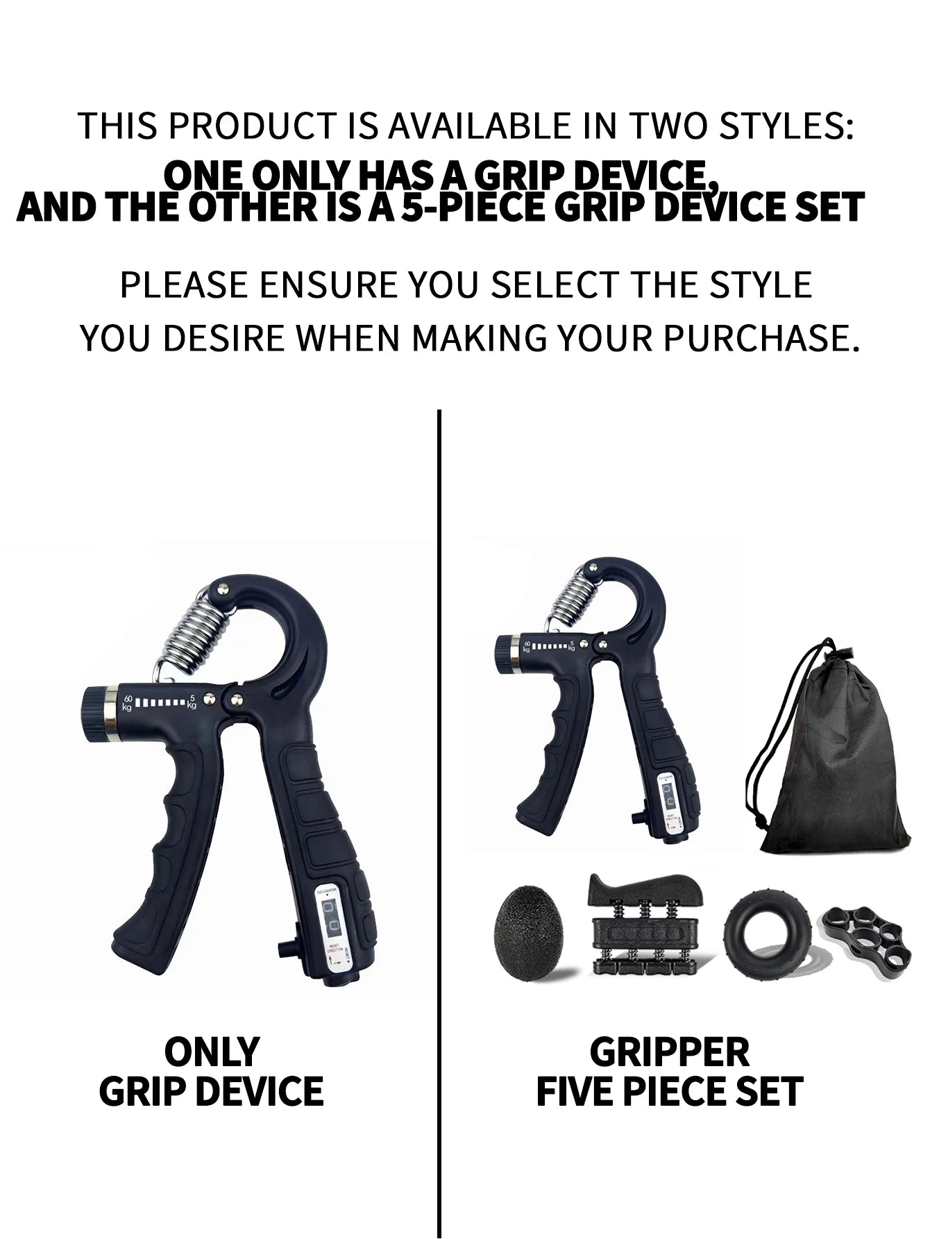 Adjustable Finger And Forearm Strengthening Kit