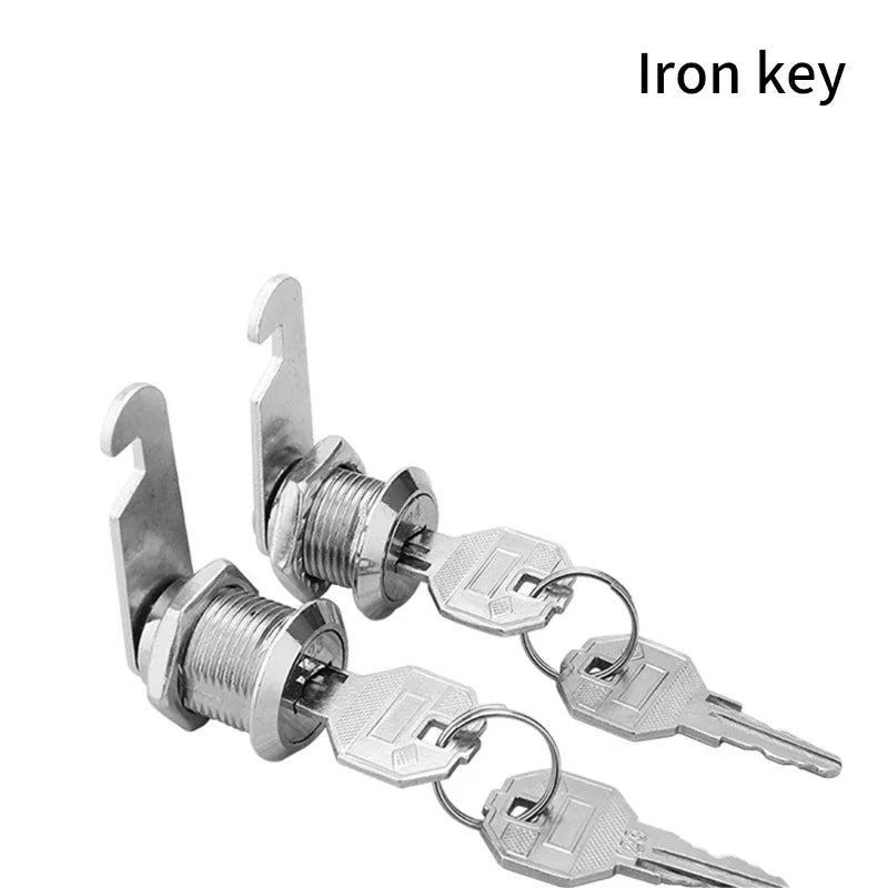 5/20 Sets Security Cam Locks - Metal Alloy Cylinder Cabinet Locker