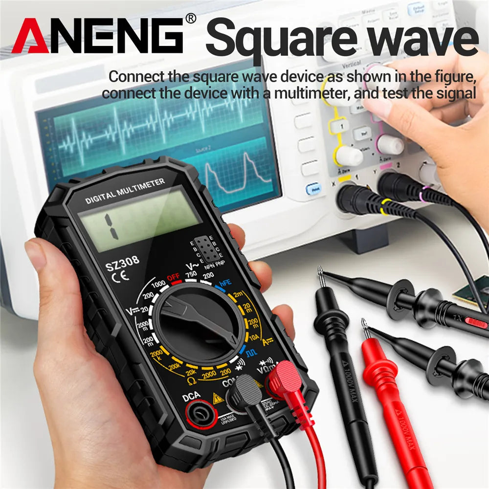 Multimeter Tester Pen Suit ANENG Multimeters 1999 Counts 24-250V