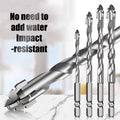 7pcs/sets Tungsten Steel Serrated Drilling Bit Set For Ceramic Plas...