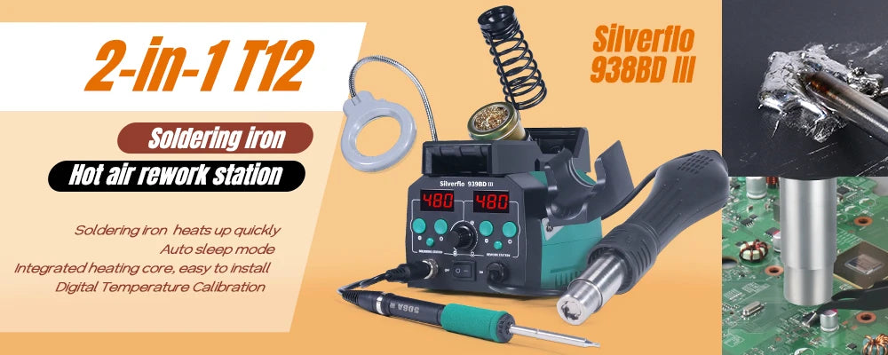 948 Desoldering Station 90W Desoldering Electric Vacuum Solder Sucker