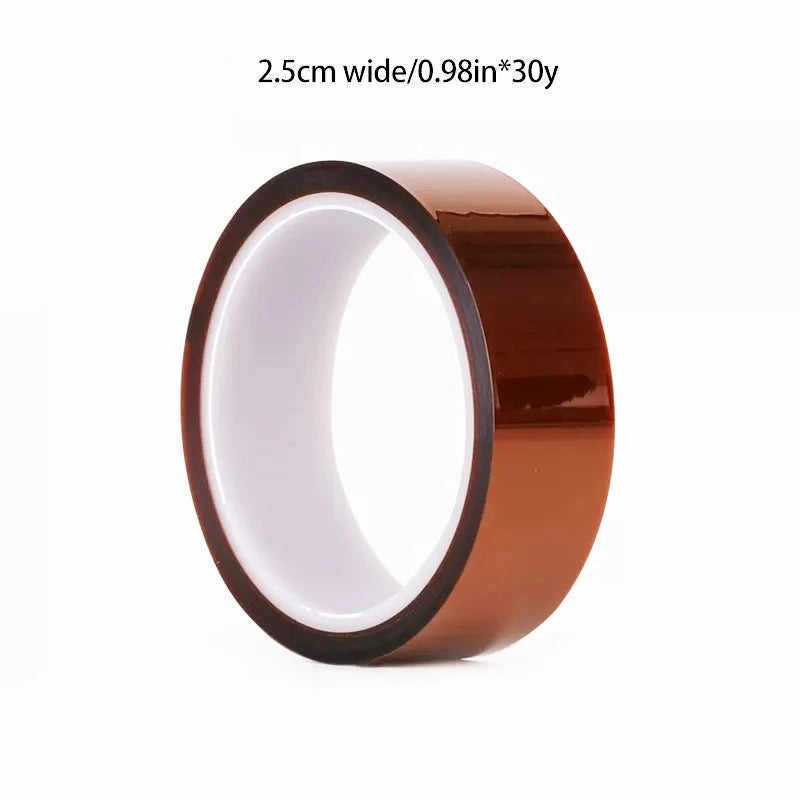 30m Long Gold Finger High Temperature Resistant Tape Polyimide Tape