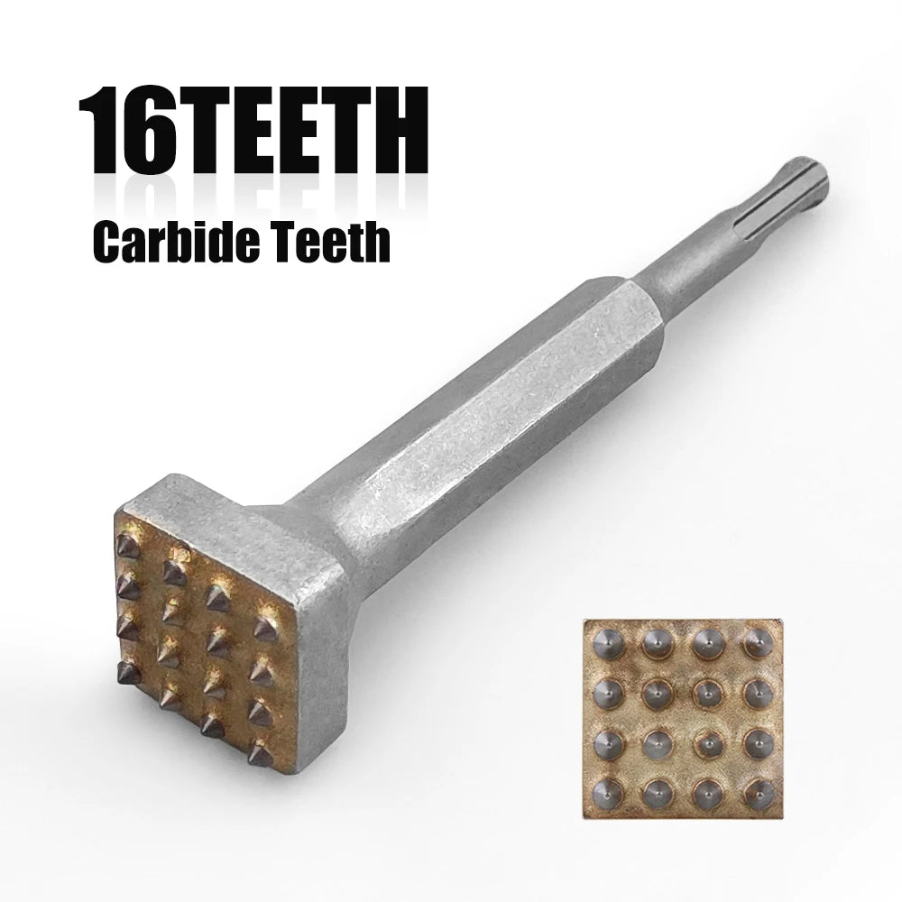 SDS Plus Alloy Chisel Bit ,Multifunctional Breaker Head Surface