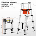 Stainless Steel Folding Telescopic Ladder – Home & Scaffolding Use