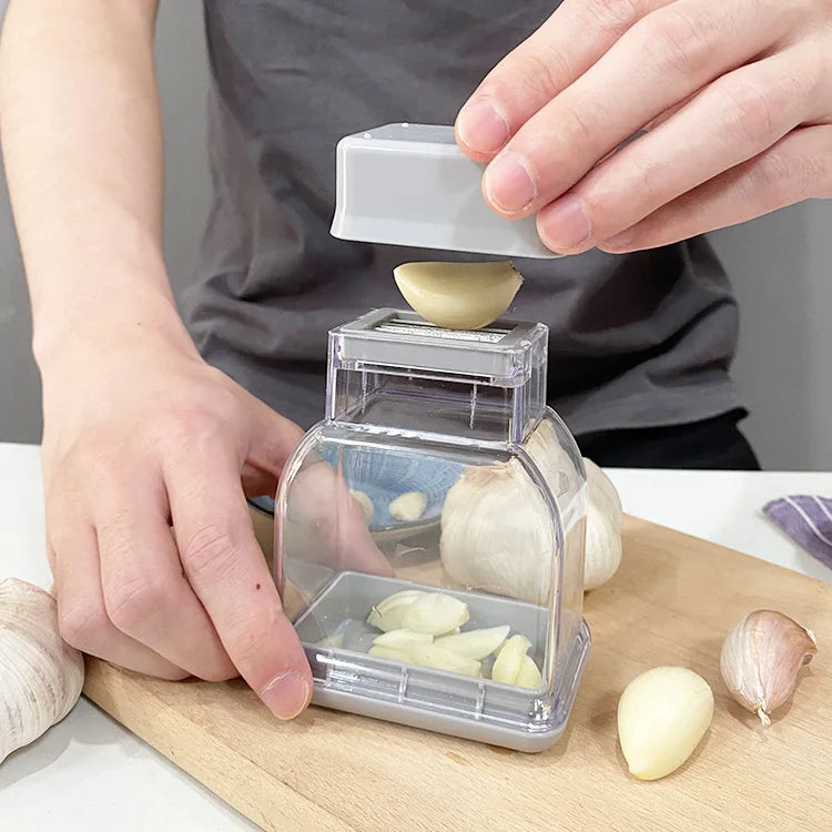 Manual Pressing Garlic Grinding Grater Cutter Cooking Tool Garlic