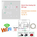 Tuya WiFi Smart Thermostat – LCD Touch Screen for Floor & Gas Heating