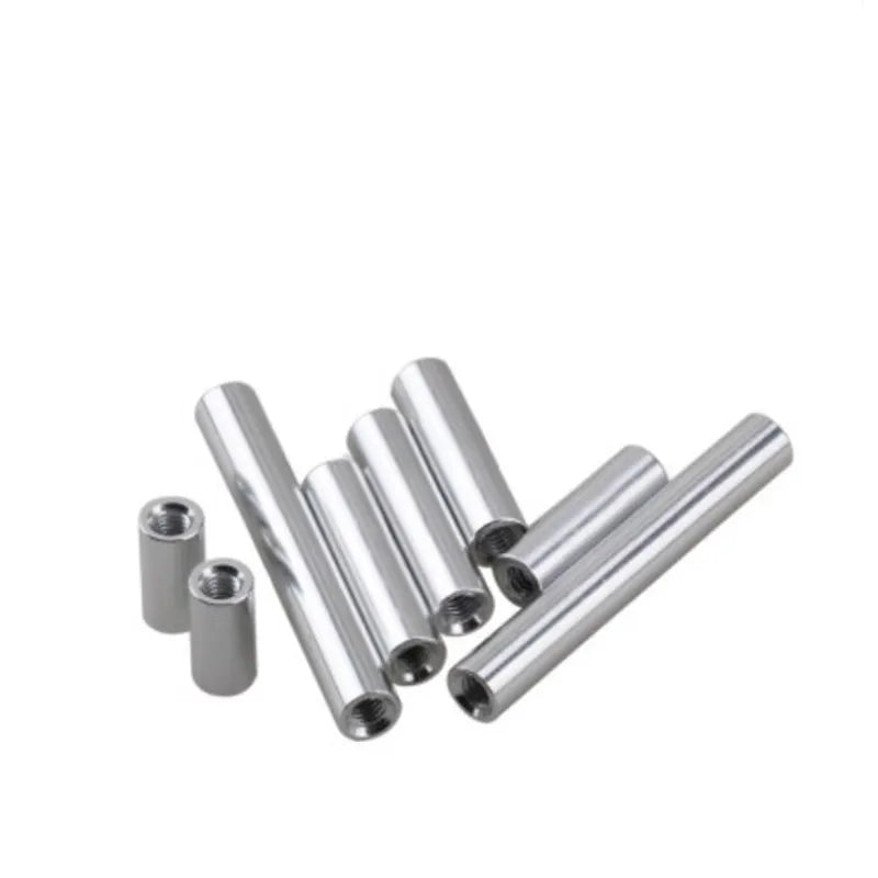 2pcs-10pcs/lot M2 M2.5 M3 M4 M5 M6 M8 M10*L Round aluminum standoff