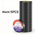 50m high-temperature resistant black rubber electrical tape-durable