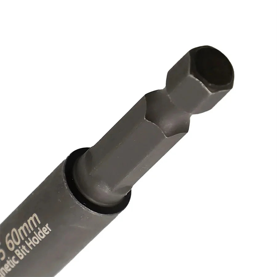2/5 pieces magnetic extension screwdriver drill bit hexagonal shank