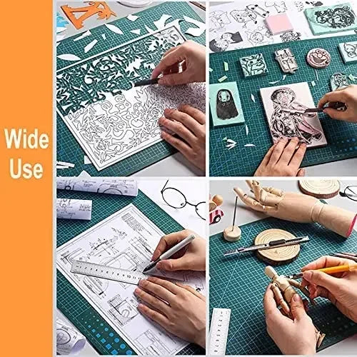 PVC Cutting Mat Workbench Pad for Sewing DIY Leather Craft Knife