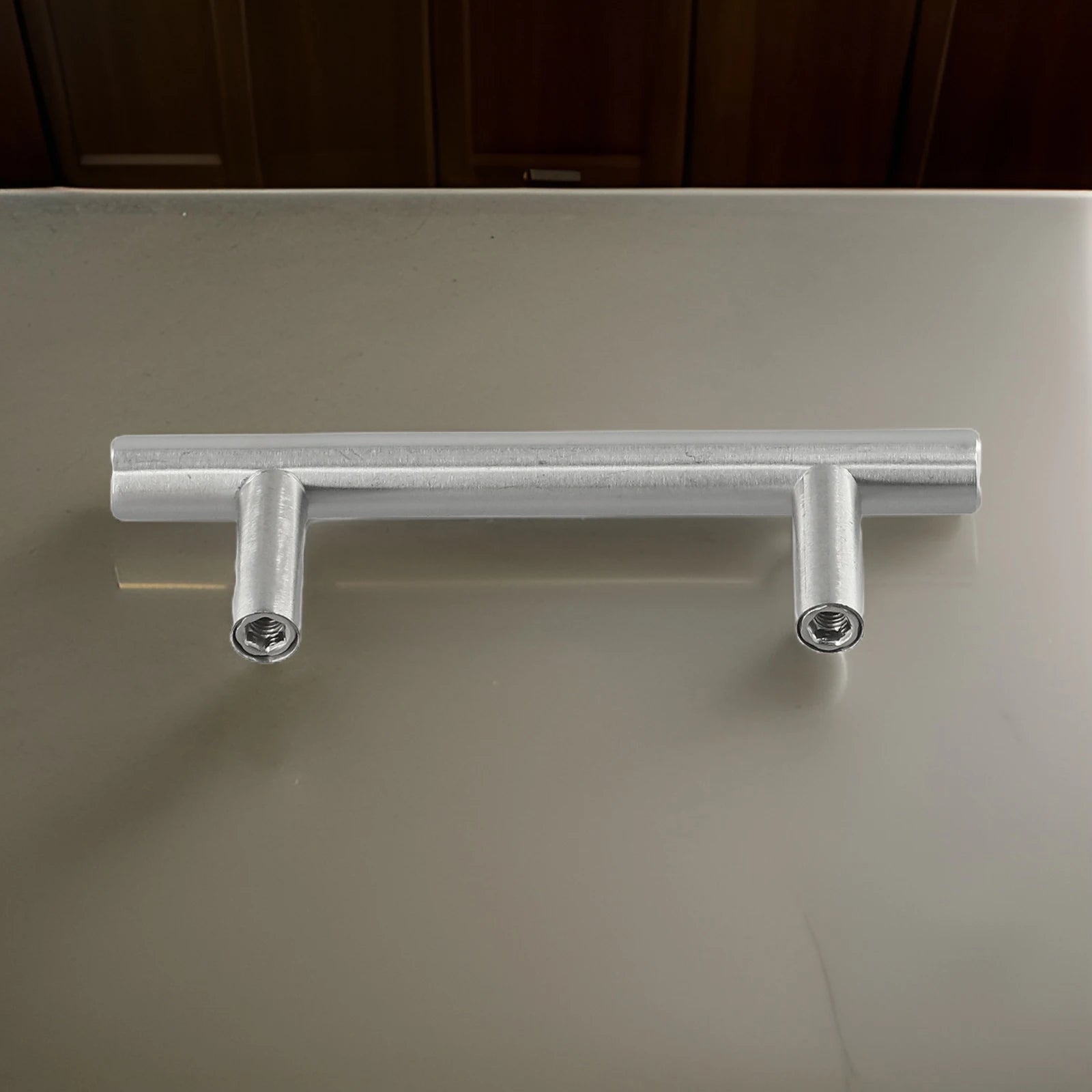2-14 Inches Handles Stainless Steel Silver T-Type Drawer Cabinet