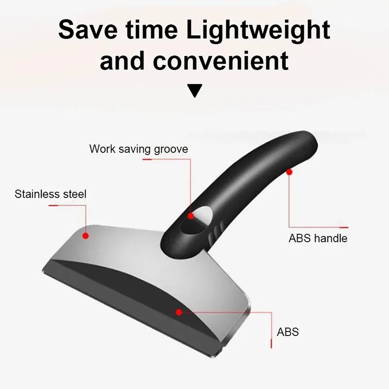 2Pcs Multifunction Car Snow Shovel Winter Windshield Defrosting Ice