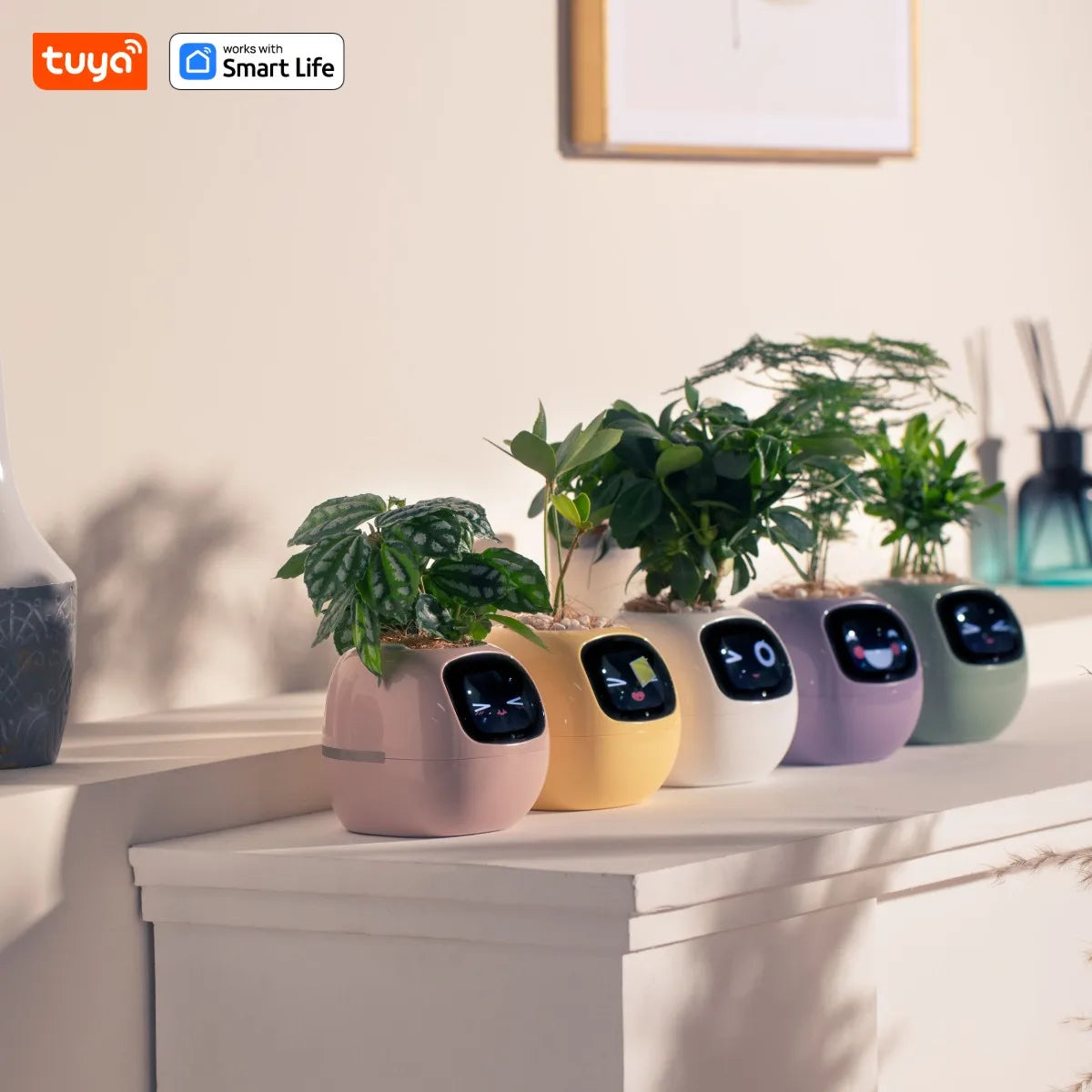 Tuya Ivy Smart Planter Gen1 – AI Sensors & 49+ Expressions
