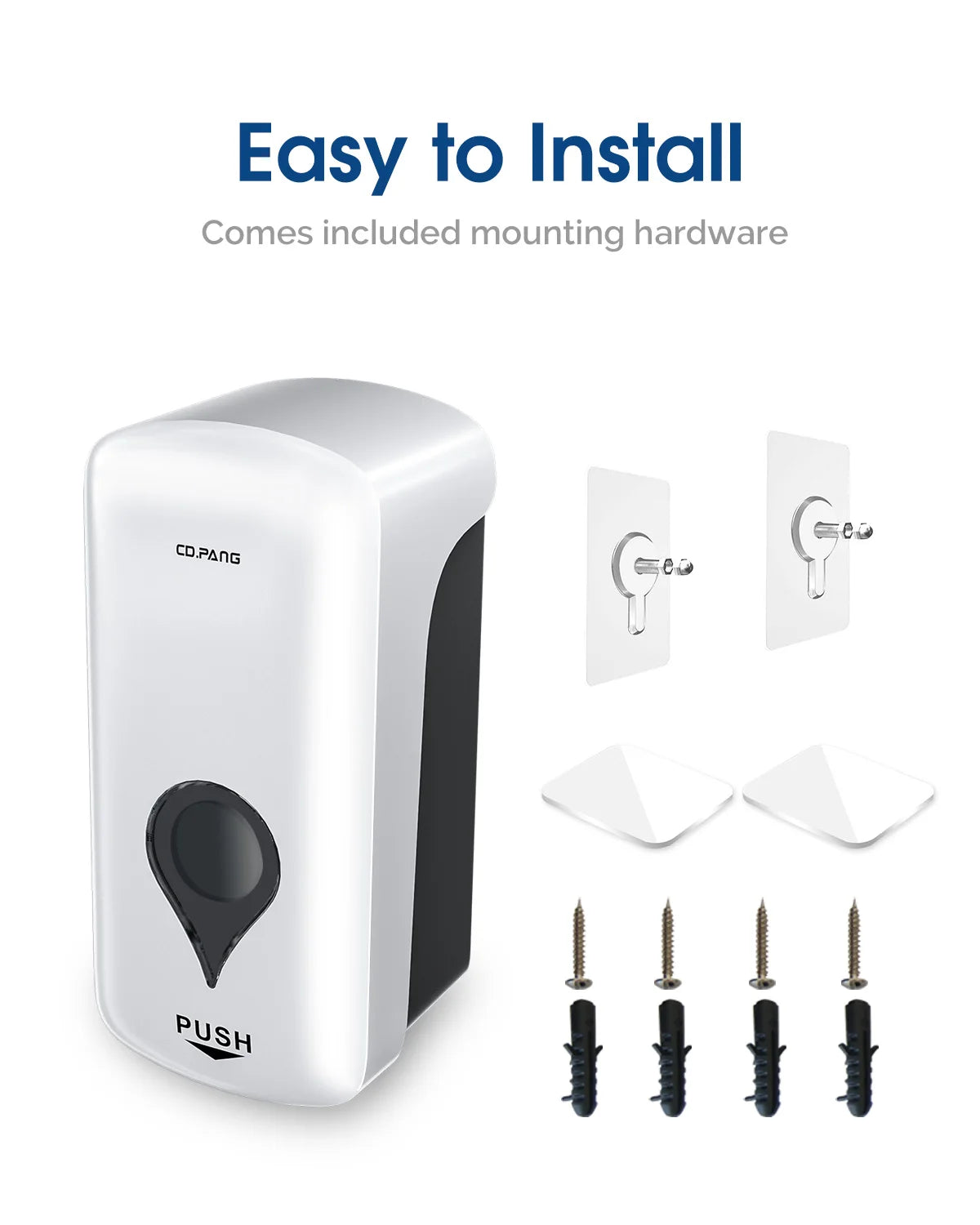 Foam Soap Dispenser Wall Mount Hand Washing Sanitizer Dispensing Foam