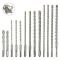 SDS Plus Concrete Drill Bit — 4-Cutter Cross Tips, 110mm to 350mm f...